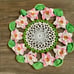 Vintage crochet dolly 11”