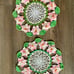 Vintage crochet dolly 11”