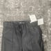 Zara mid rise faux leather legging