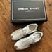 Urban Sport Leona green & white size 11 Casual Sneakers