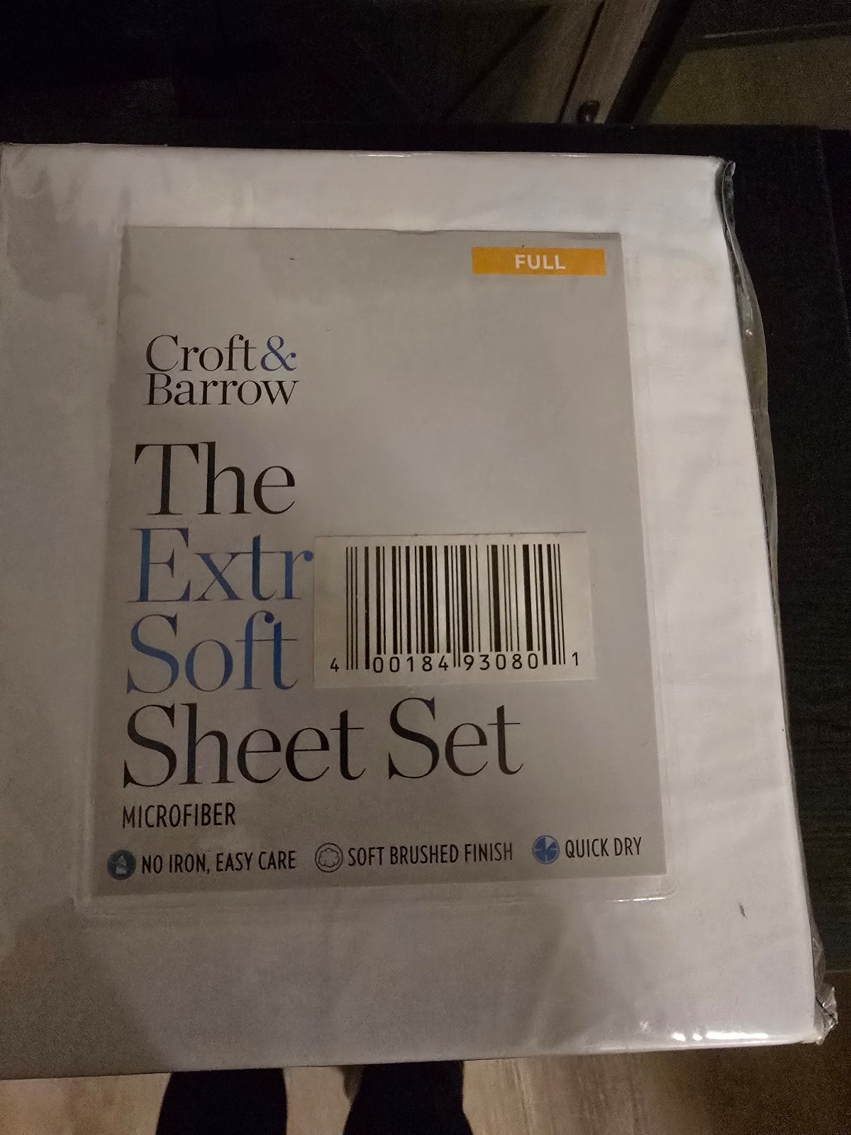 New comforter and sheets set