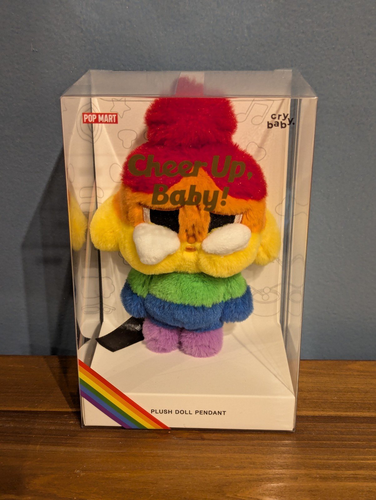 Pop Mart CRYBABY CHEER UP, BABY! SERIES-Plush Doll Pendant
