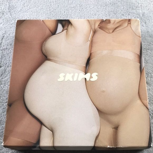 SKIMS Kim Kardashian Maternity Footless Tights Sienna Size 2X/3X New