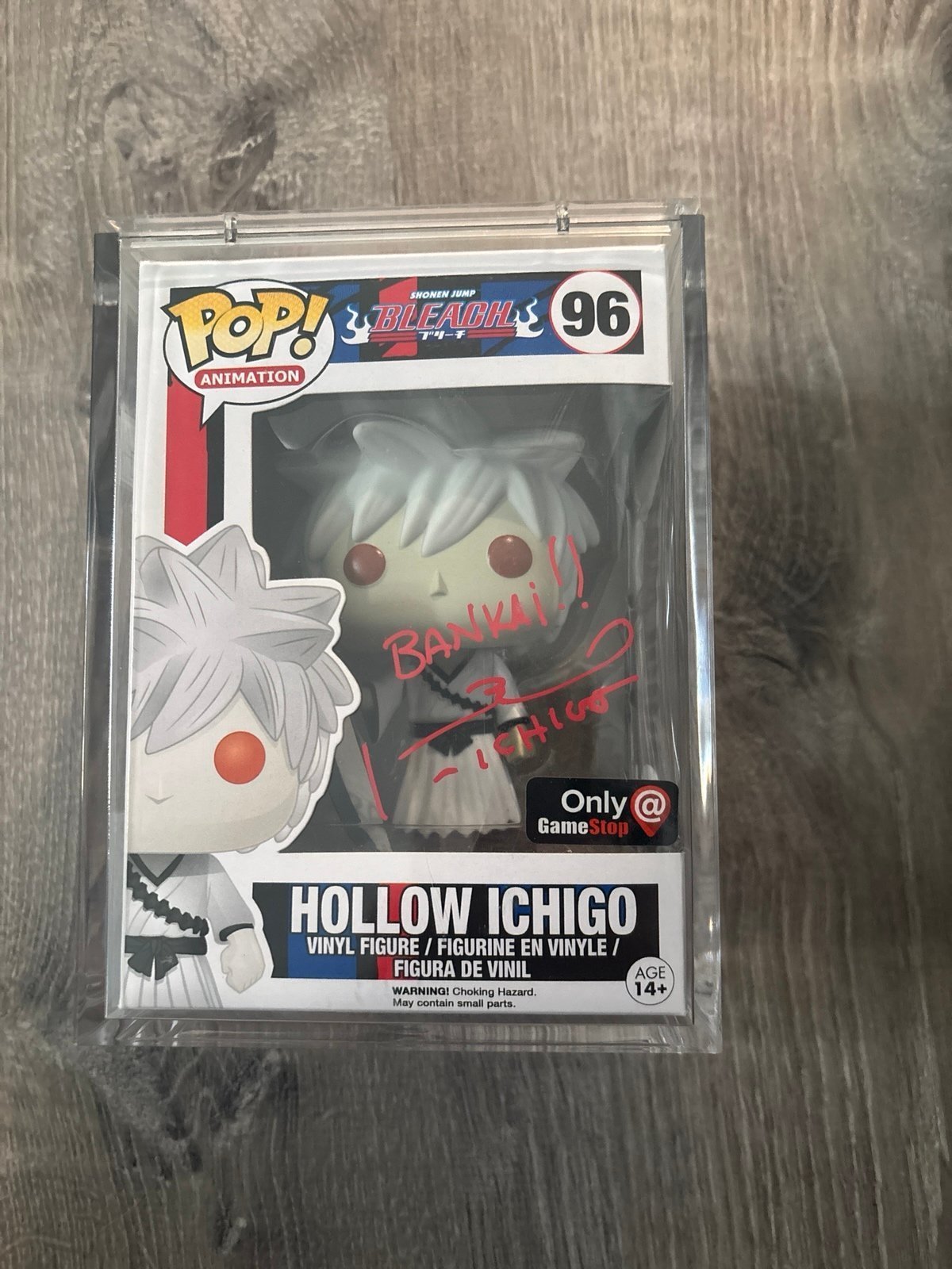 Hollow Ichigo Funko Pop Signed/Autographed