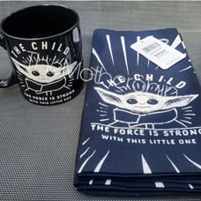 Yoda Mug + Kitchen Towels