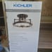 Kichler Colmar 14 3 Light Farmhouse Semi Flush Bronze Ceiling Light