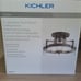 Kichler Colmar 14 3 Light Farmhouse Semi Flush Bronze Ceiling Light