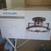 Kichler Colmar 14 3 Light Farmhouse Semi Flush Bronze Ceiling Light