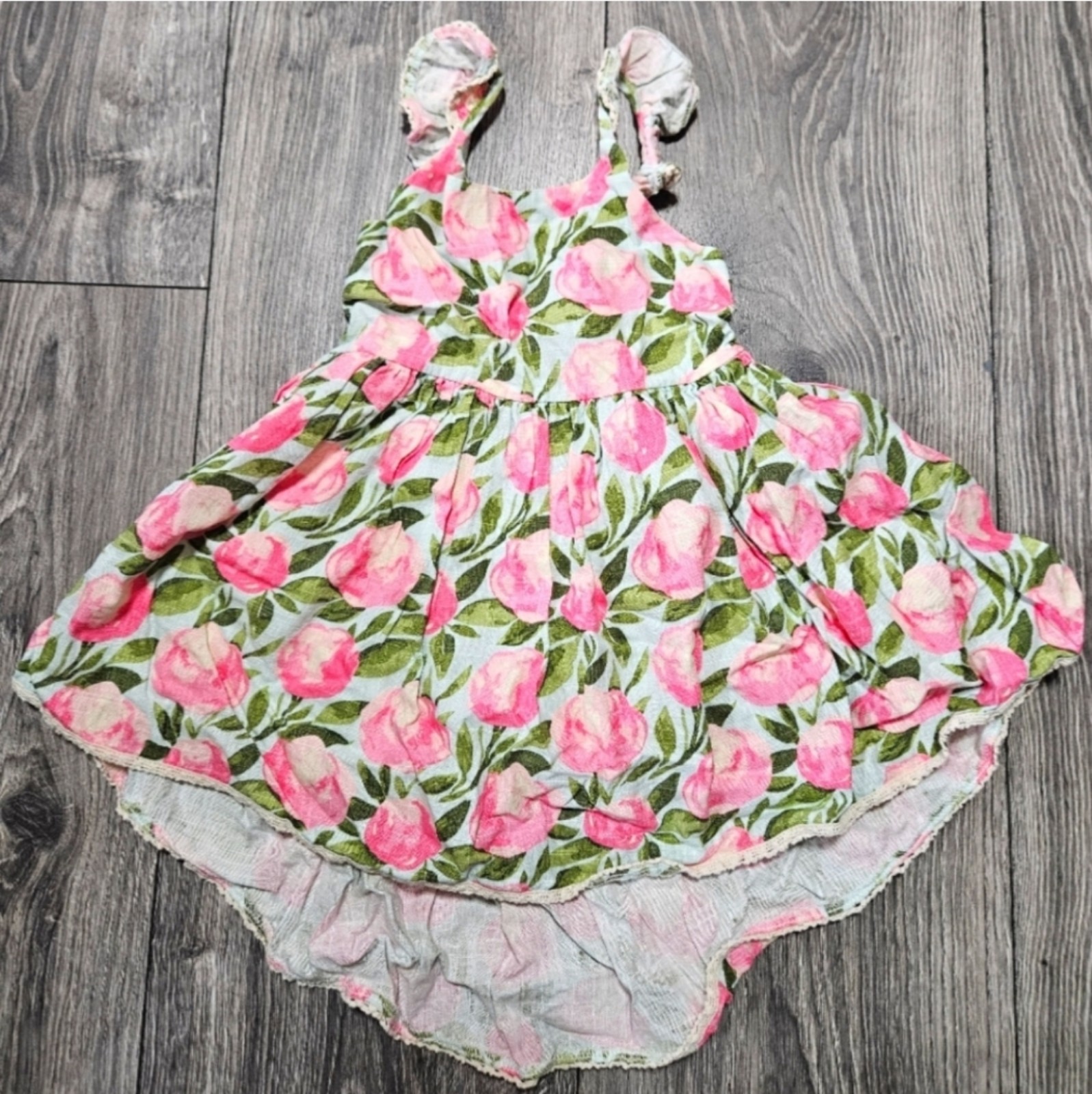 SweetHoney Floral Dress, 5T, NWOT