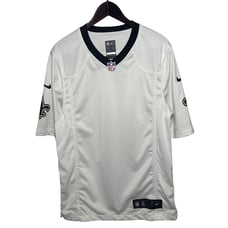Nike NFL On Field New Orleans Saints White Jersey Size S