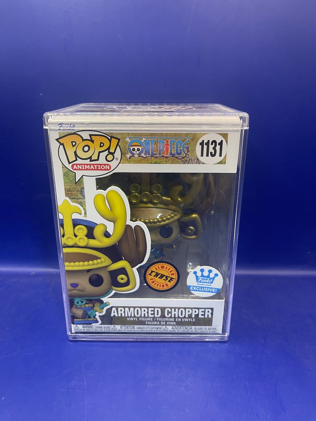 One Piece Armored Chopper Chase #1131 in A Hard Protective Case