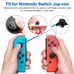 18in1 L/R Slider Sliding Rail Replacement for Nintendo Switch 3D Analog Joystick