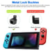 18in1 L/R Slider Sliding Rail Replacement for Nintendo Switch 3D Analog Joystick