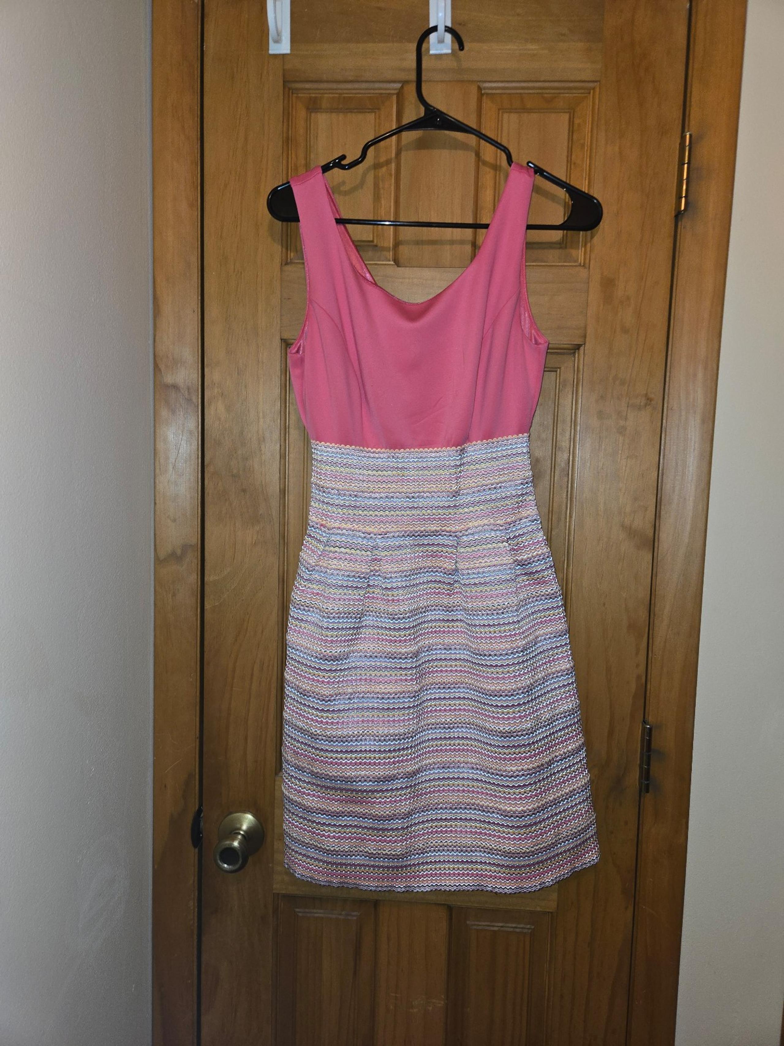 New York & company stripped woven dress