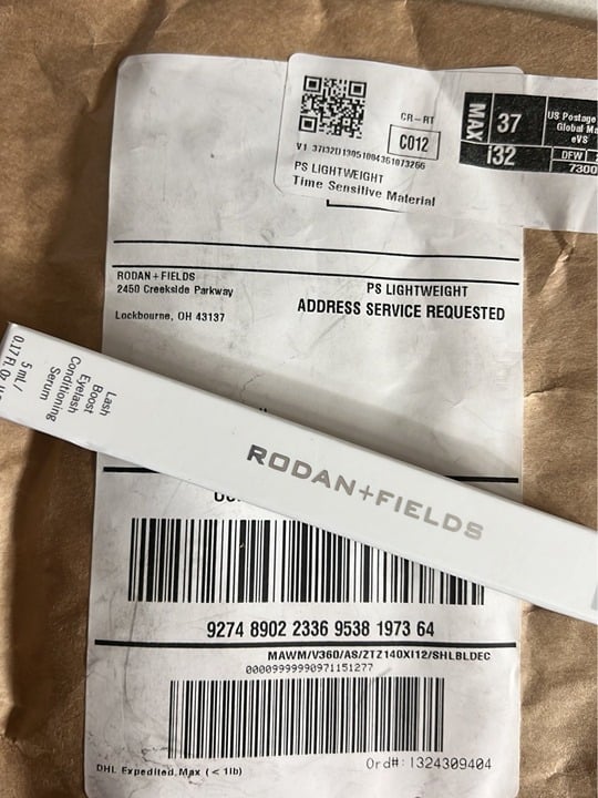 (2 PACKS) Rodan & Fields Lash Boost Serum 5ML new