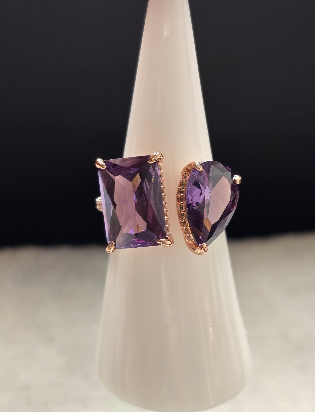 Bomb party february birthday collection ring size 6