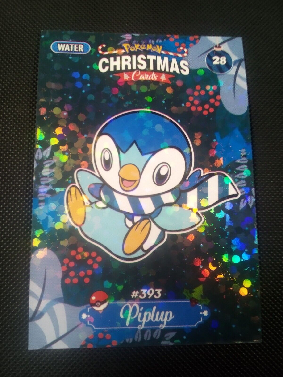 Pokemon 2024 Peru DKV Collectoons Christmas Set #28 Piplup Holo
