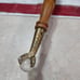 4 Antique Oak Table Legs With Glass Ball Talon Feet