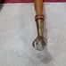 4 Antique Oak Table Legs With Glass Ball Talon Feet