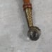 4 Antique Oak Table Legs With Glass Ball Talon Feet