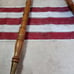 4 Antique Oak Table Legs With Glass Ball Talon Feet
