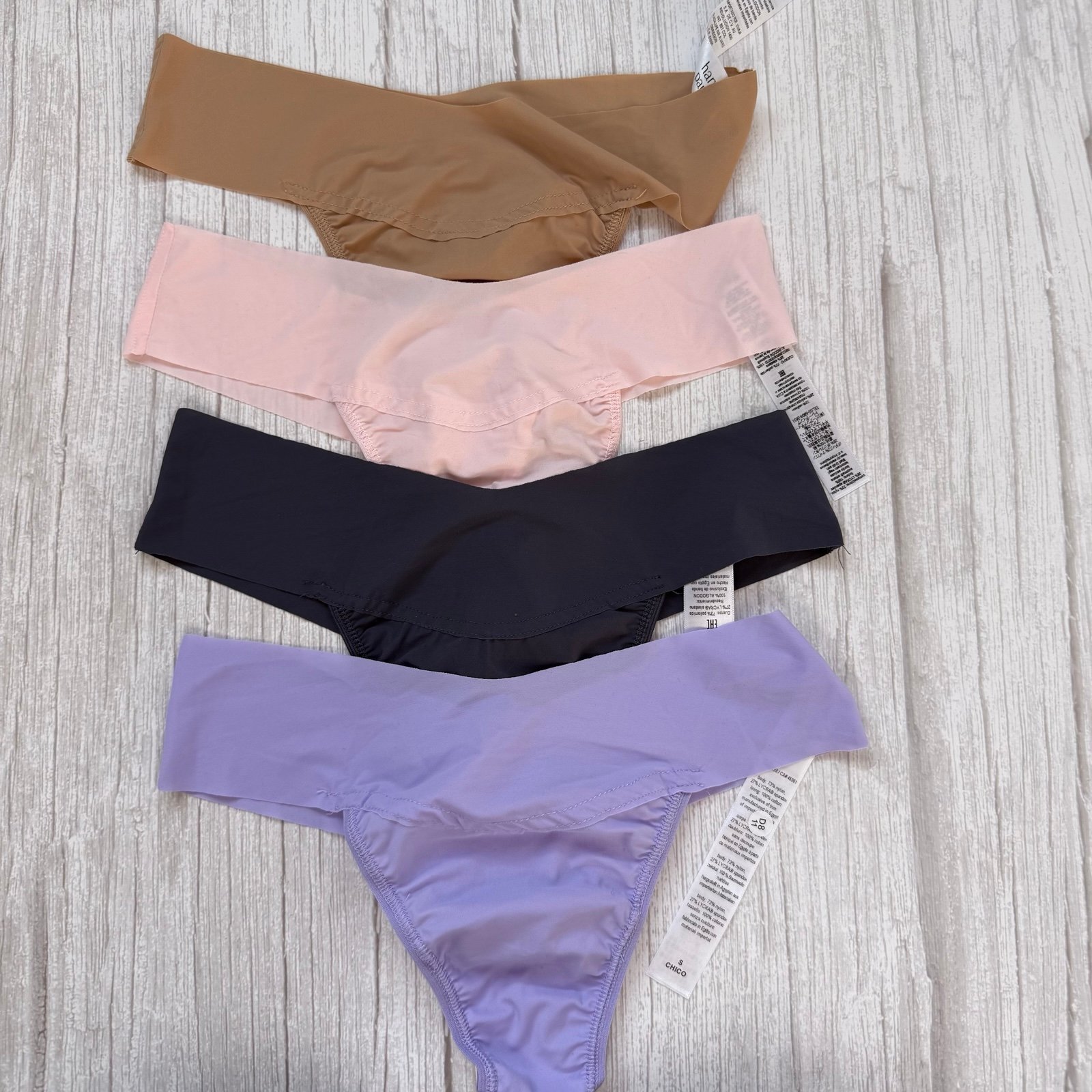 Breathe V-Cut Thongs Hanky Panky Size S