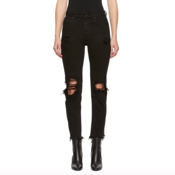 Alexander Wang Distressed Denim Jeans