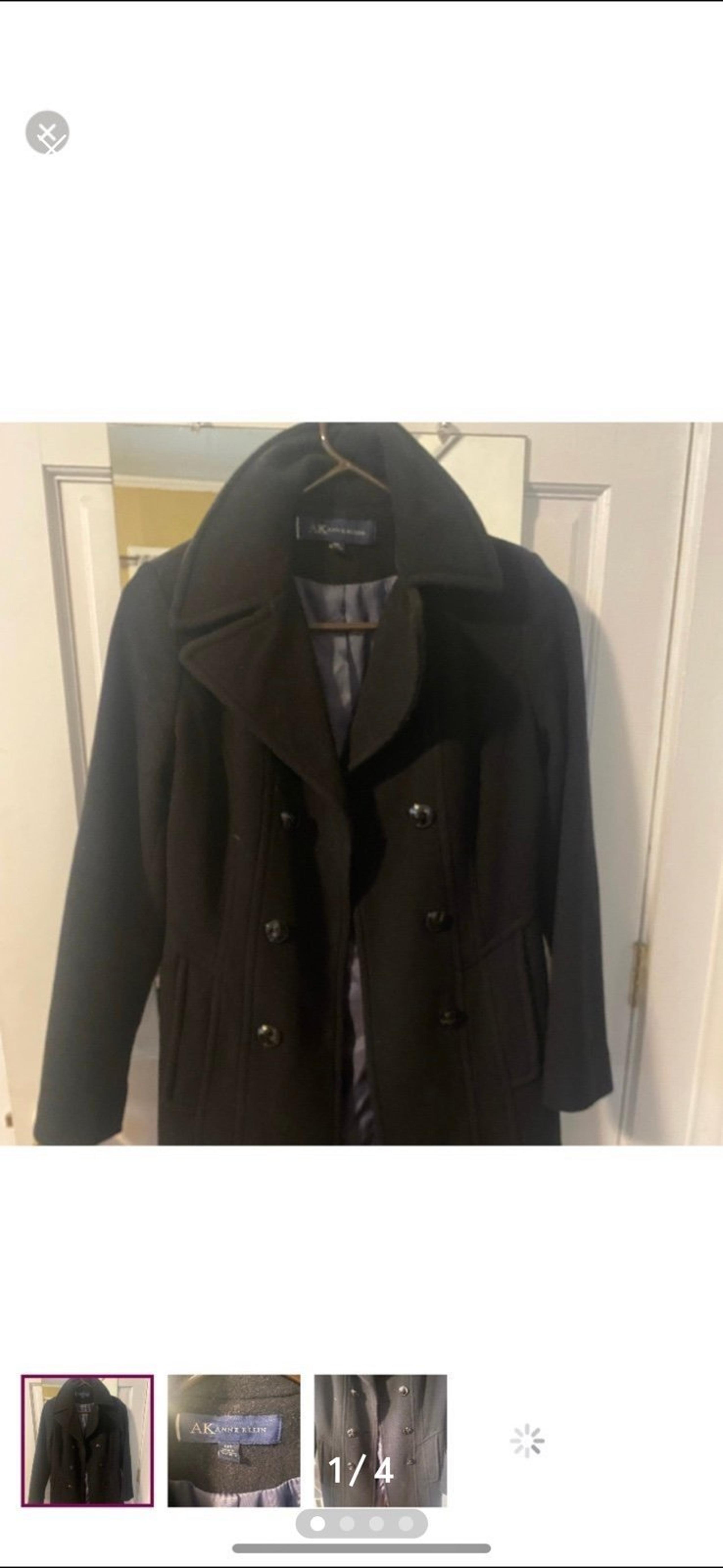 Anne Klein Long Peacoat