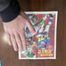 1970 Topps Football Poster Inserts NFL Hall Of Fame Illustrations USA Vintage