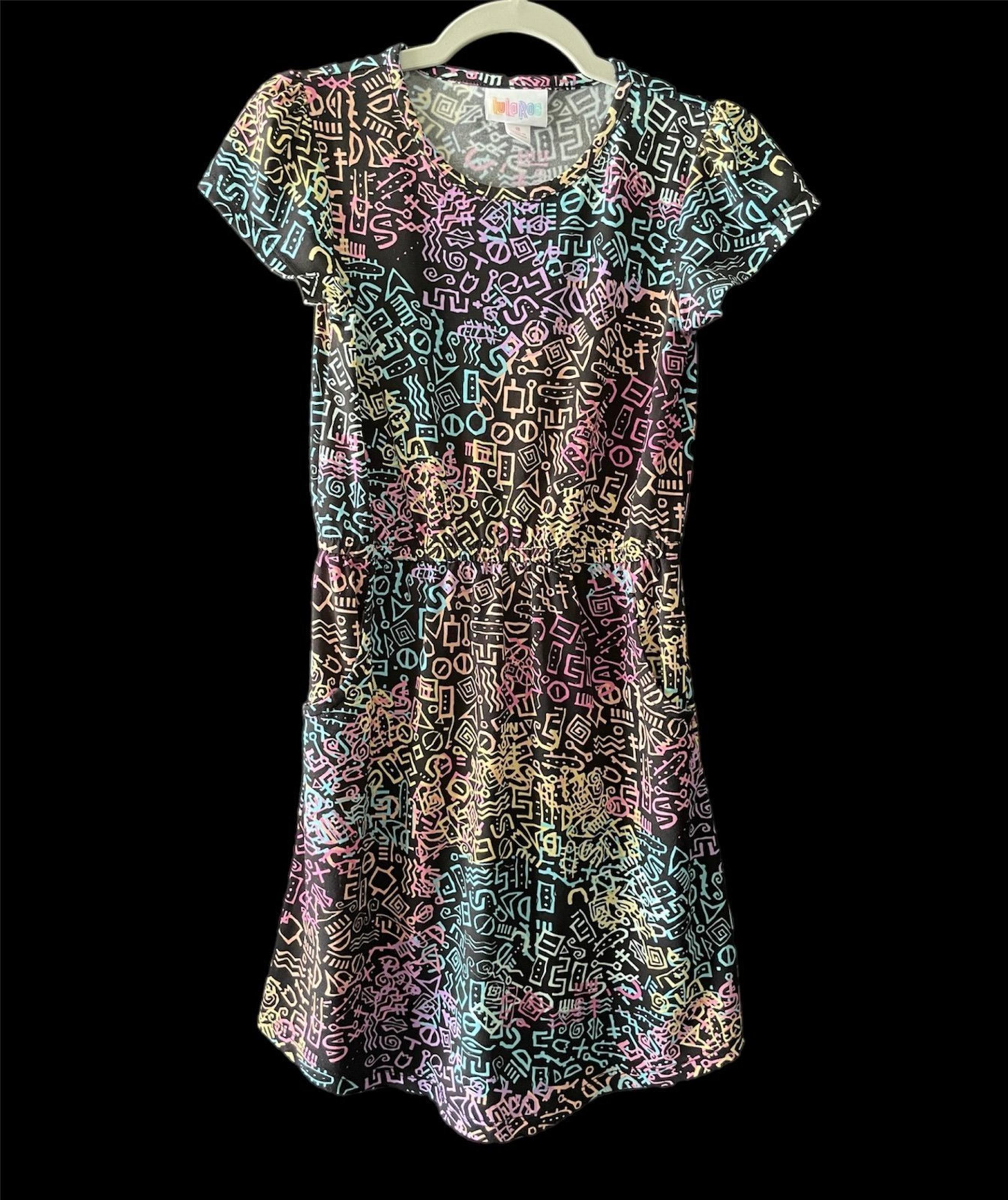 LuLaRoe Girls Dress size 8