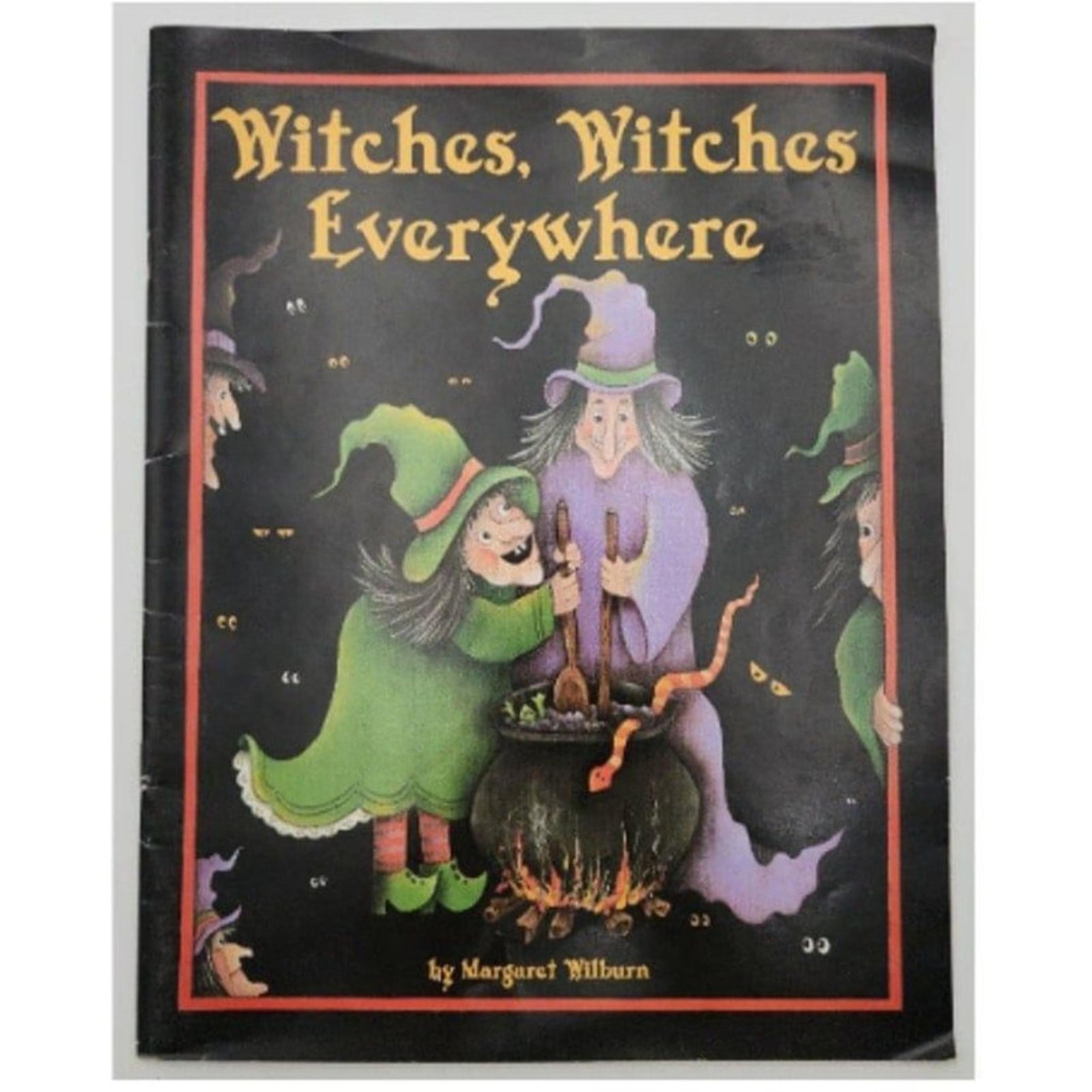 Witches, Witches Everywhere Margaret Wilburn Halloween Painting Pattern Booklet