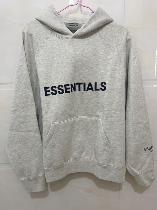 Essentials Fear Of God Hoodie Light Oatmeal Men’s Size XL