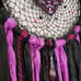 Witchy black cat halloween dreamcatcher