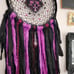 Witchy black cat halloween dreamcatcher