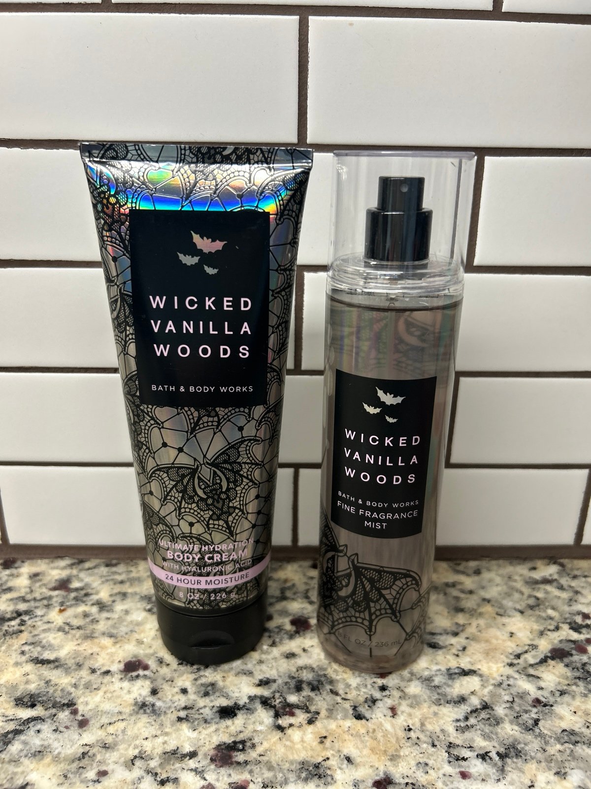 Wicked Vanilla Woods 2pc Set (ORIGINAL RELEASE!!!) - Bath & Body Works