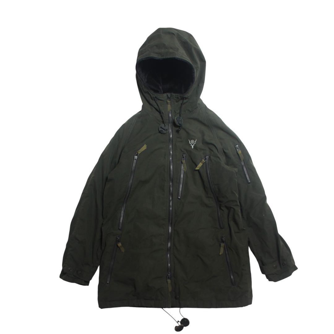 South2 West8 zipped coat