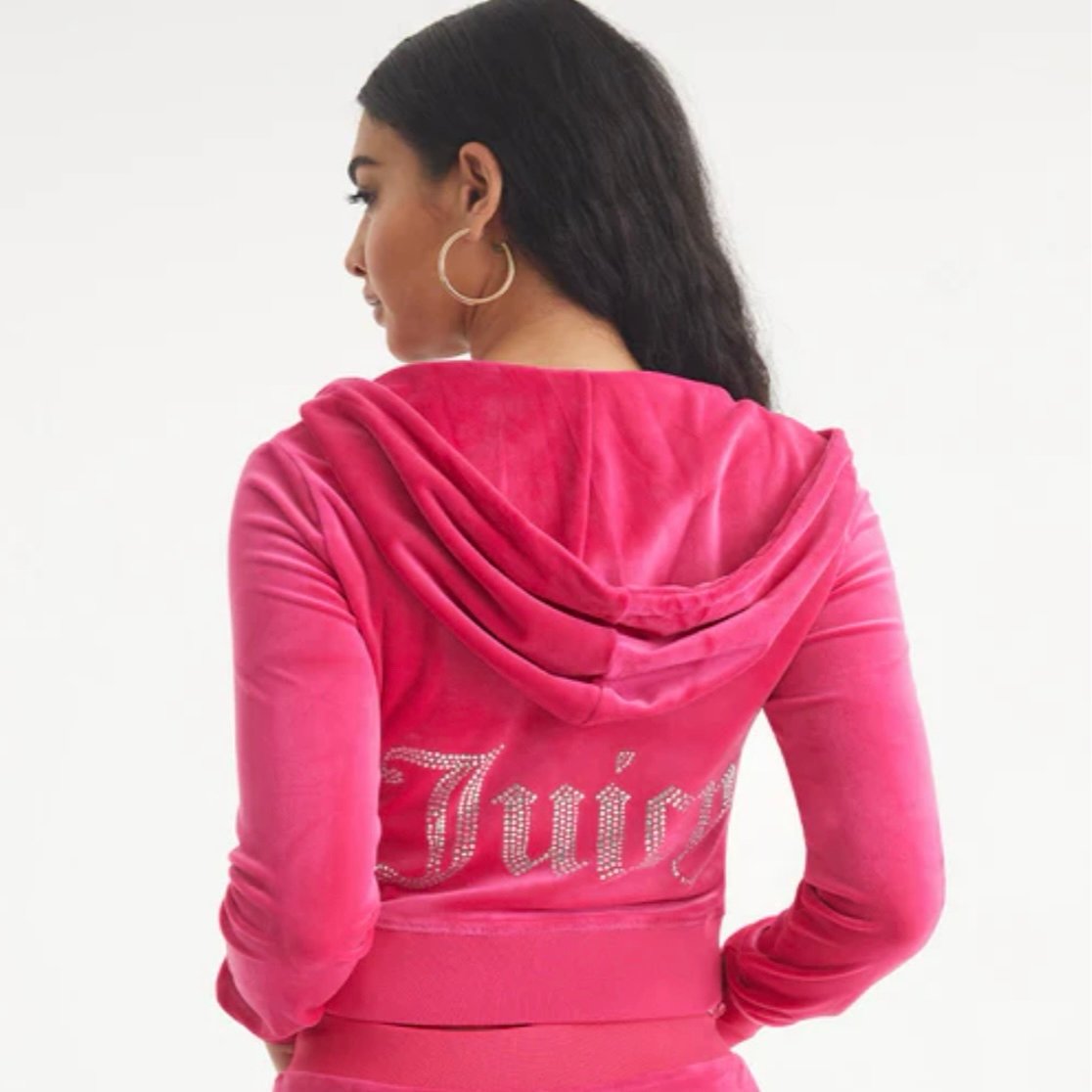 Juicy Couture track jacket bedazzled pink NWT 120