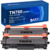 2x myCartridge Re Furb Toner Cartridge Replacement Brother TN760 TN-760