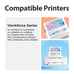 2x myCartridge Re Furb Toner Cartridge Replacement Brother TN760 TN-760