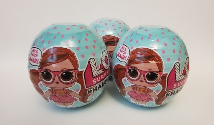 Pack of 3 NO DUPLICATES! LOL surprise Hairvibes dolls