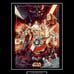 12 STAR WARS Restaurant & Fast Food Poster Style 11 x 14 Photo Mats