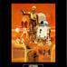 12 STAR WARS Restaurant & Fast Food Poster Style 11 x 14 Photo Mats