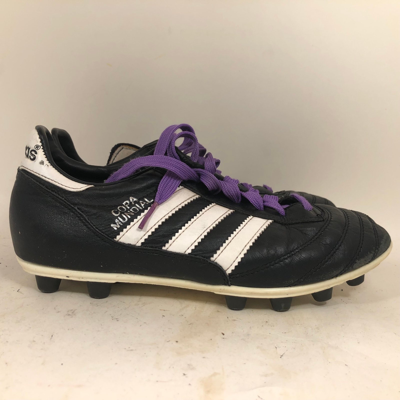 Adidas Copa Mundial Mens Athletic Soccer Cleats Size 5.5 Black White 015110