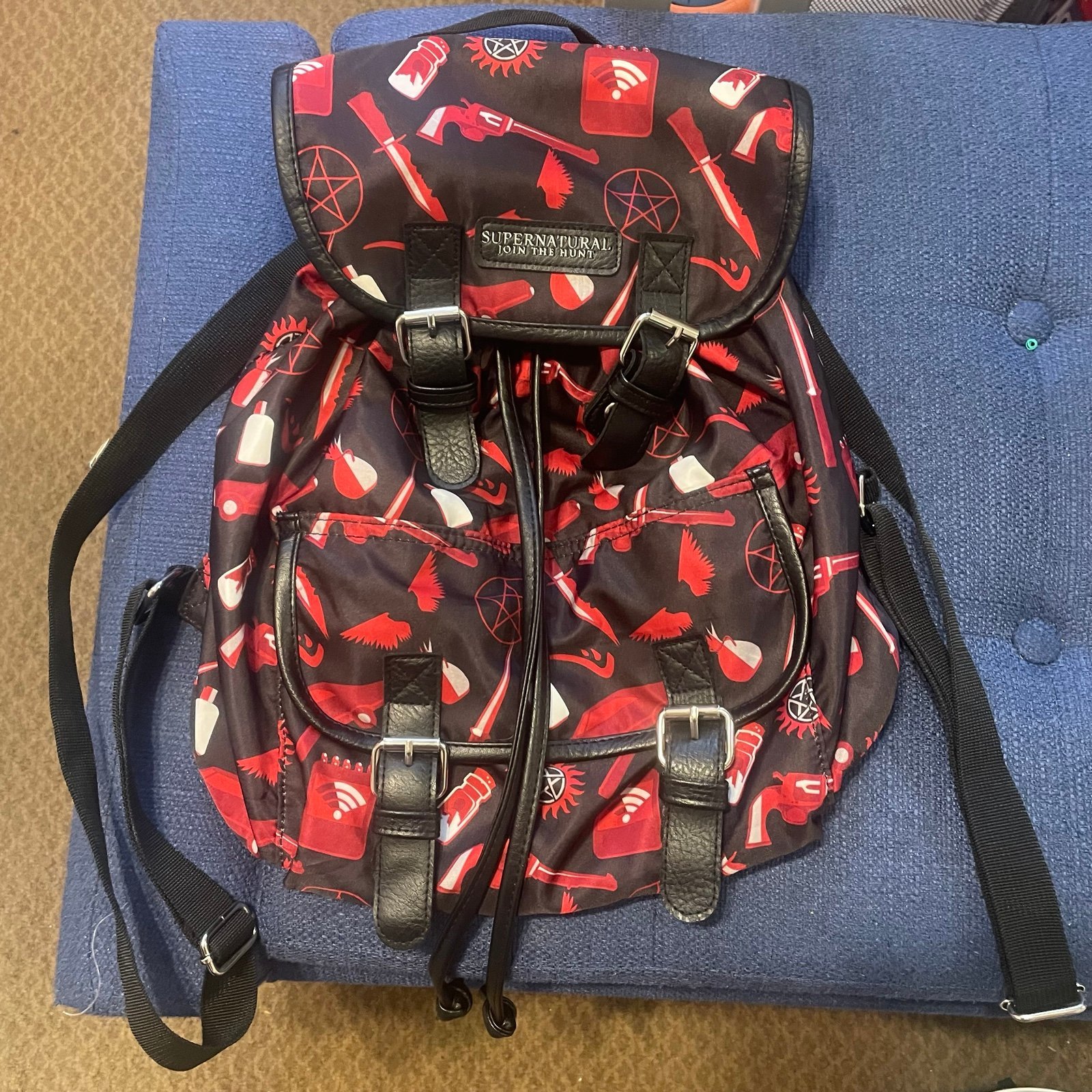 Supernatural hot topic back pack