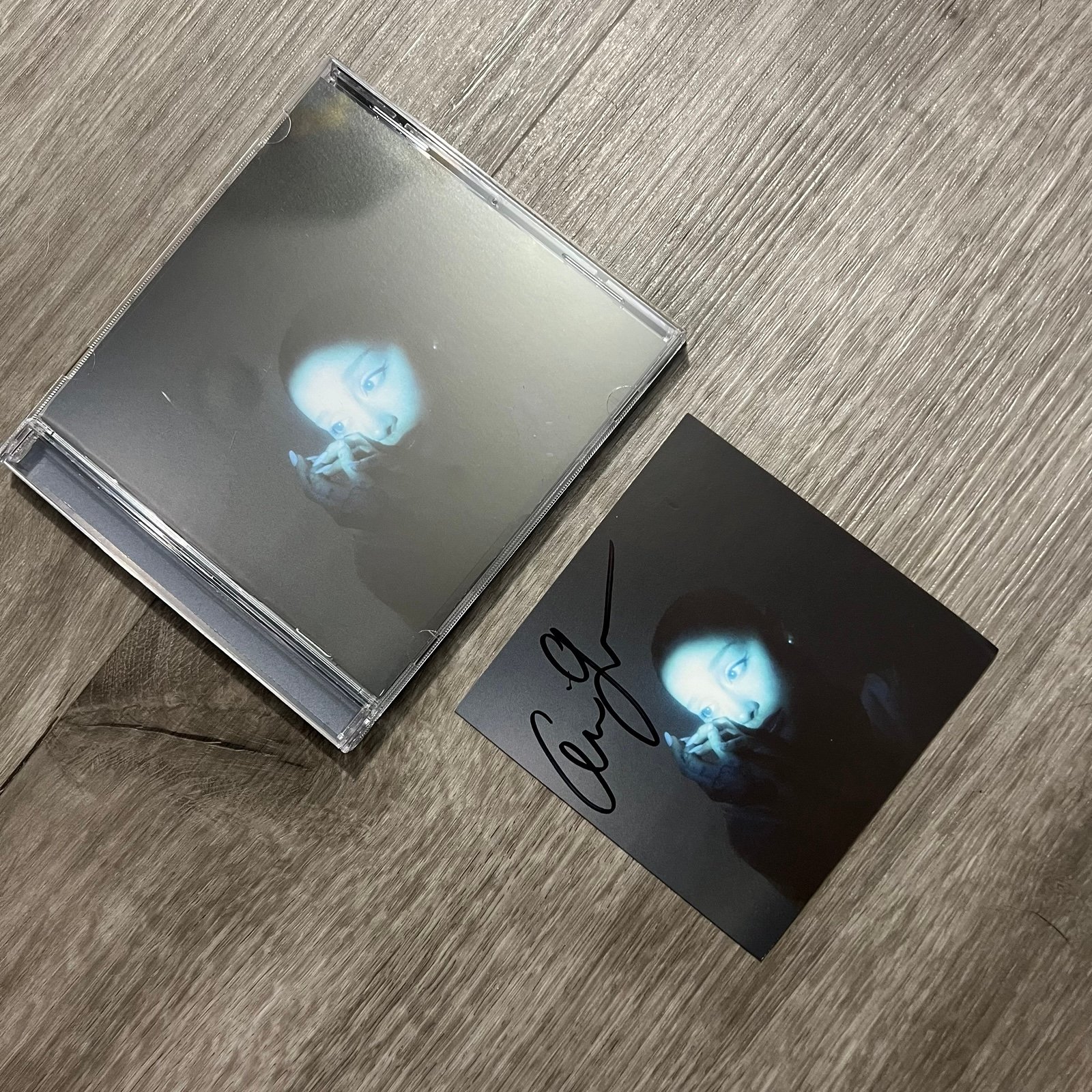 Ariana Grande Eternal Sunshine Deluxe Brighter Days Signed CD D2C