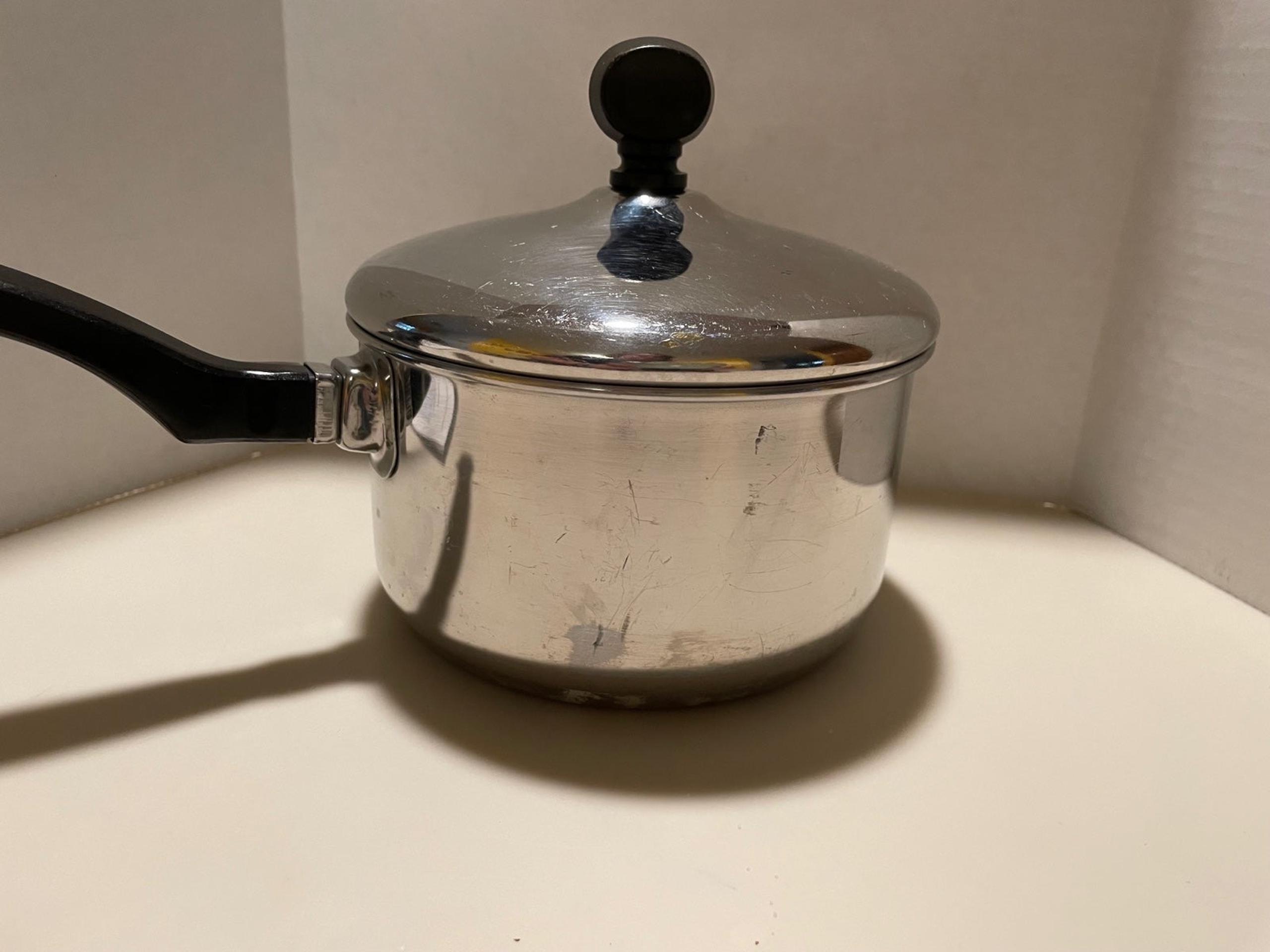 Farberware Aluminun Clad Stainless Steel One Quart Saucepan