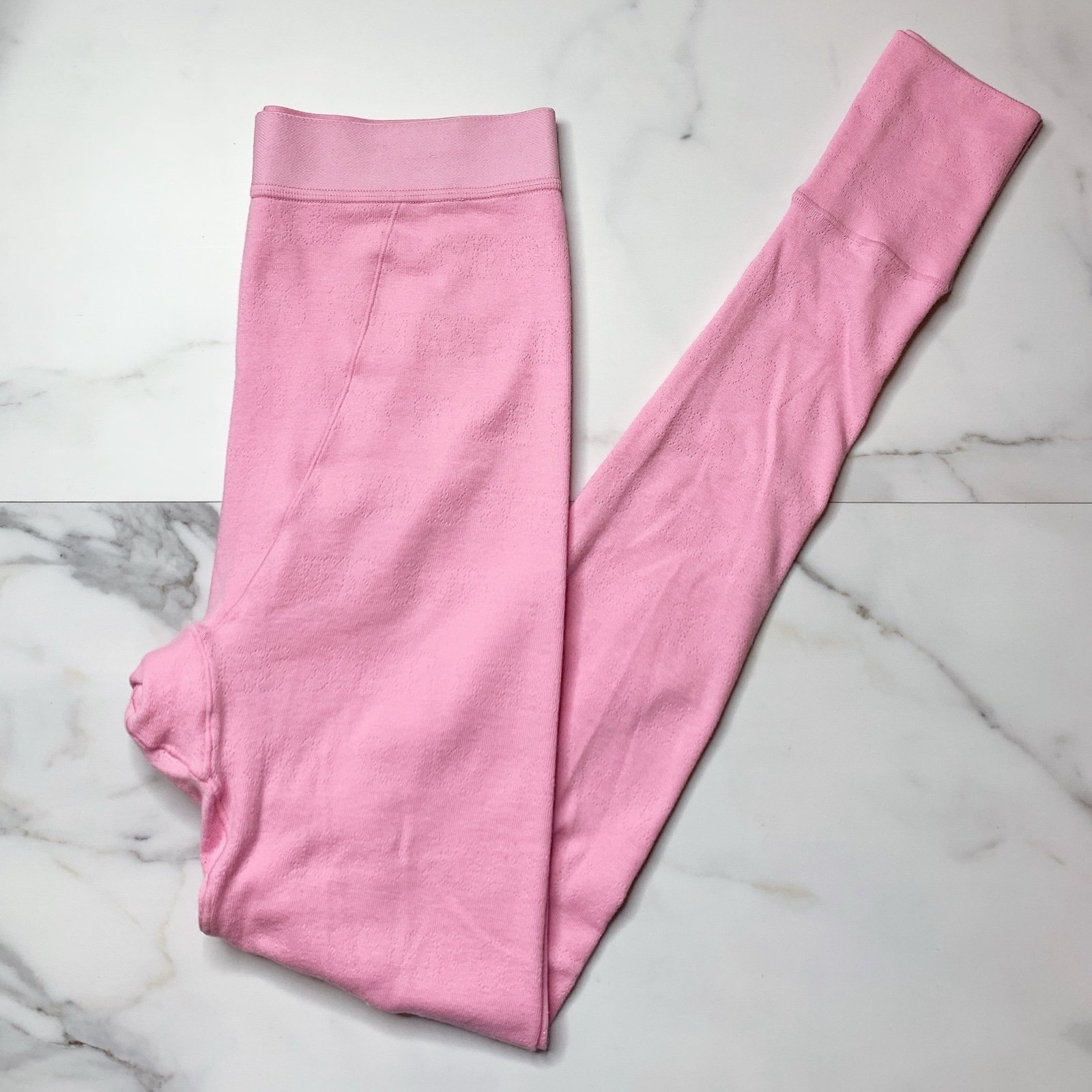 Skims Logo Pointelle Leggings