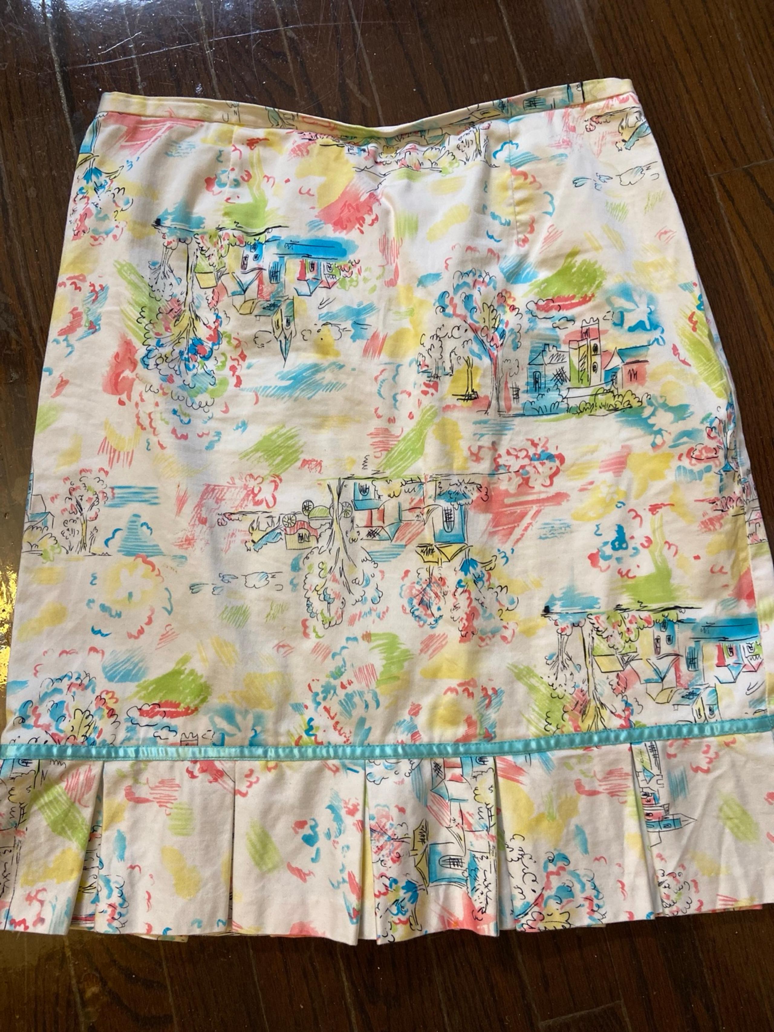 Dress Barn nearly Vintage pleated Skirt Size 12