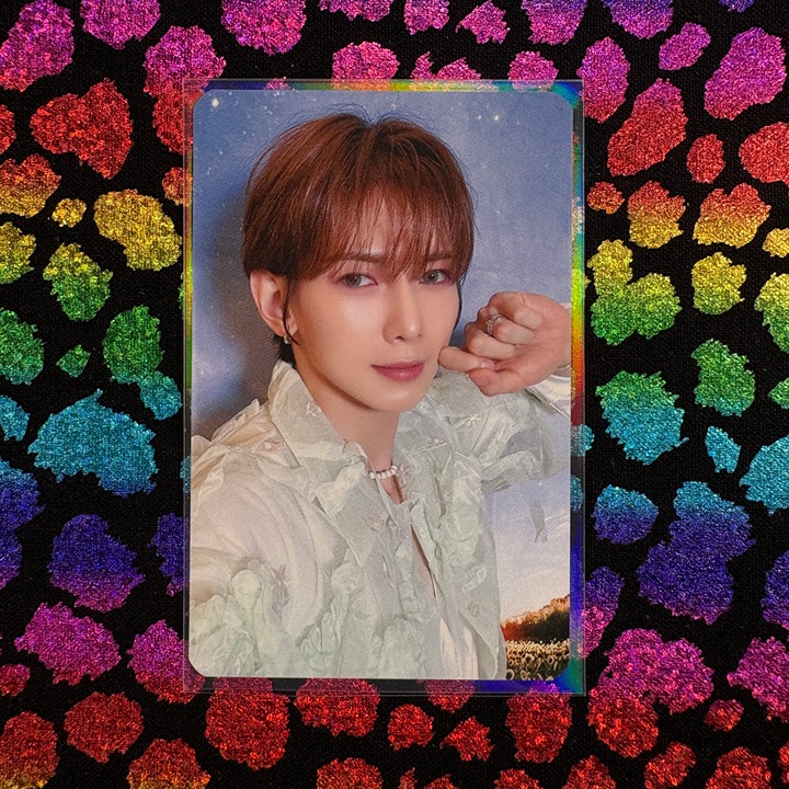 ateez golden hour: part 2 yeosang makestar lucky draw photocard