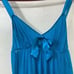 Victoria's Secret Lingerie Babydoll Slip Blue Size Large